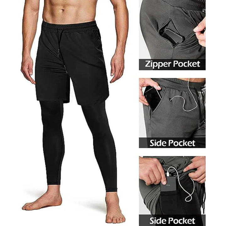 ActiveFit 2-in-1 Jogging & Gym Trousers